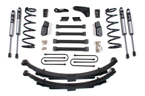 6 Inch Lift Kit | Dodge Ram 2500 (09-13) 4WD | Gas | Leaf Springs / 3-1/2 Inch Axle / FOX 2.0 Performance Series