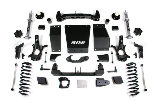 BDS Suspension 6 Inch Lift Kit | Chevy/GMC Suburban, Tahoe, Yukon/XL 1500 (15-19) 4WD | Autoride Equipped | Cast Steel 