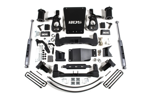 BDS Suspension 8 Inch Lift Kit | Chevy Silverado or GMC Sierra 1500 (14-18) 4WD | NX2 Nitro Series / Cast Steel 