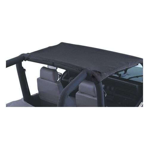 Black Denim Beach Topper for 1992-1995 Jeep YJ Wrangler