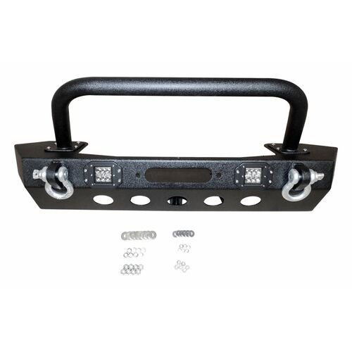 Mid-Width Front Winch Bumper for 2018+ Jeep JL Wrangler and JT Gladiator