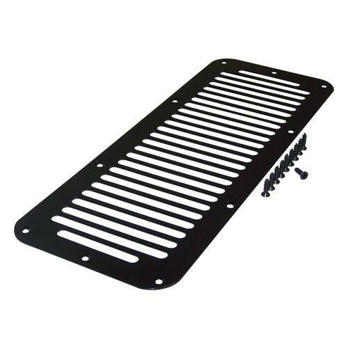 Black Hood Vent Cover for 78-95 Jeep CJ-5, CJ-7, CJ-8, YJ Wrangler