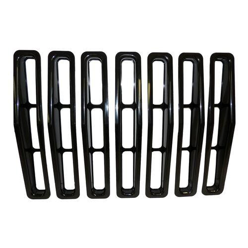 RT Offroad Grille Insert Set, Black, Snap-In 