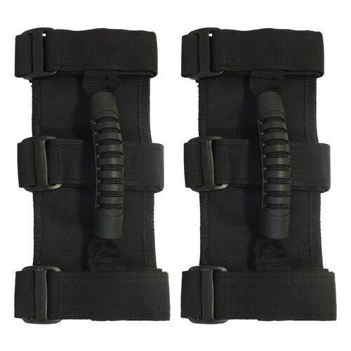 RT Offroad Deluxe Grab Handles (Set of 2) fits any 3" Roll Bar with Hook and Loop Fasteners 