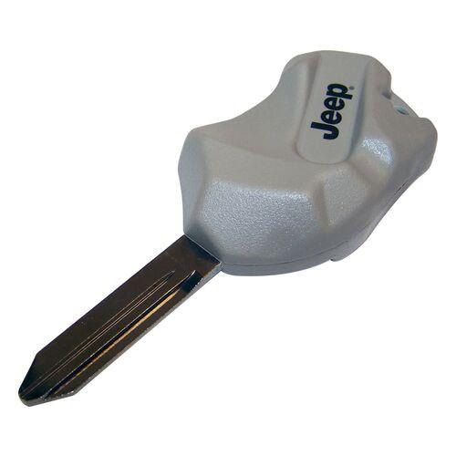 RT Offroad Gray Rock Key Blank for 1994-2007 Select Jeep & Dodge Models w/ Transponder 