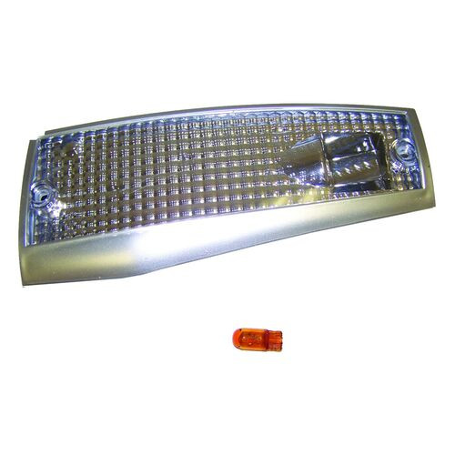 Right Front Side Marker Lamp for 84-86 Jeep XJ, MJ (Clear w/ Amber Bulb)
