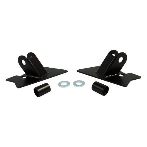 RT Offroad Mirror Relocation Bracket Set, Left & Right, Black 