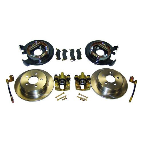 Disc Brake Conversion Kit for 91-06 Jeep TJ, YJ, ZJ, XJ w/ D35 Rear Axle w/o ABS