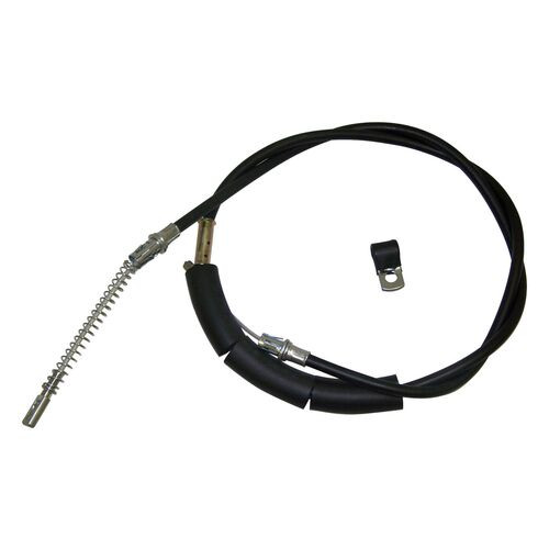 Right Parking Brake Cable for 1991-95 YJ Wrangler w/ Rear Disc Conv.; 69.75"