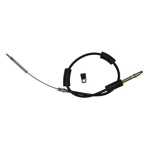 RT Offroad L or R Rear Parking Brake Cable for 1984-96 XJ Cherokee w/ Rear Disc Conv.; 52" 