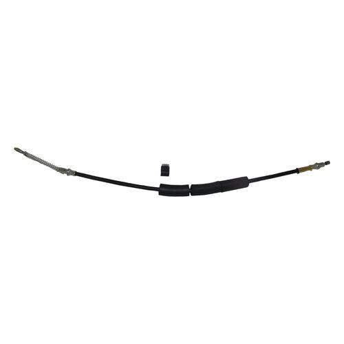RT Offroad Left Rear Parking Brake Cable for 1997-01 XJ Cherokee w/ Rear Disc Conv.; 34.25" 