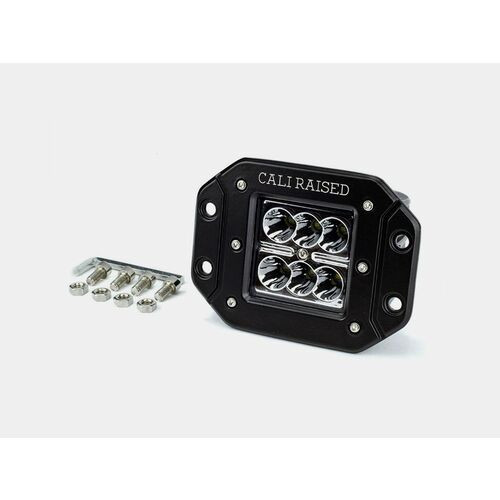 Cali Raised LED LED Light Pod 3x2 18w Flush Mount Aluminum Housing CR2325