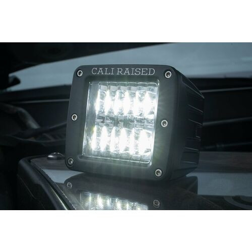 Cali Raised LED LED Light Pod 3x2 18w Aluminum Housing CR2326