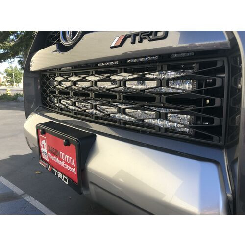 Cali Raised LED 14-21 4Runner 32" Hidden Grille LED Light Bar Brackets Kit CR2474