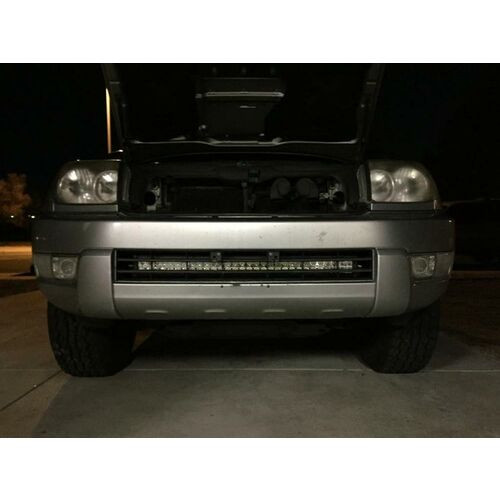 Cali Raised LED 03-09 4Runner 32" Lower Bumper Hidden LED Light Bar Brackets Kit CR2510