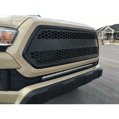 Cali Raised LED 16-21 Tacoma 32" Lower Bumper Flush Slim Light Bar Kit CR2850