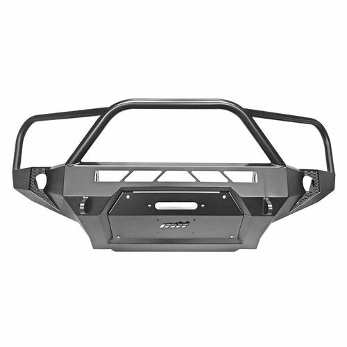 5th Gen Toyota 4Runner Adventure Front Bumper 14-20 Toyota 4Runner Bare Metal Steel