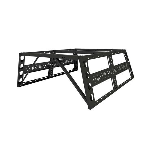 2nd Gen Toyota Tundra Roof Rack Height Bed Rack Powdercoat Black 07-21 Tundra CBI Offroad