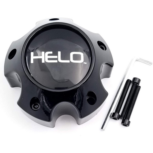 HELO CAP 5X4.5/120/5 GLOSS BLACK