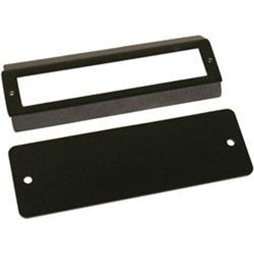 Dashboard Stereo Cutout Cover - Universal (Black)