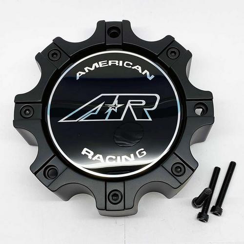 American Racing AR CAP AR708 MATTE BLACK 8 LUG 