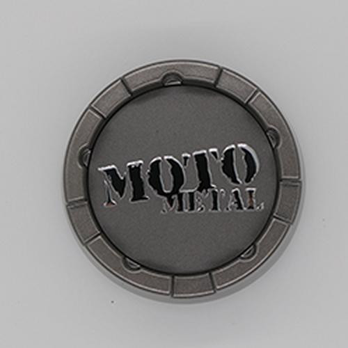 Moto Metal MO983 CAP SNAP IN 6X4.5 - SATIN GRAY 