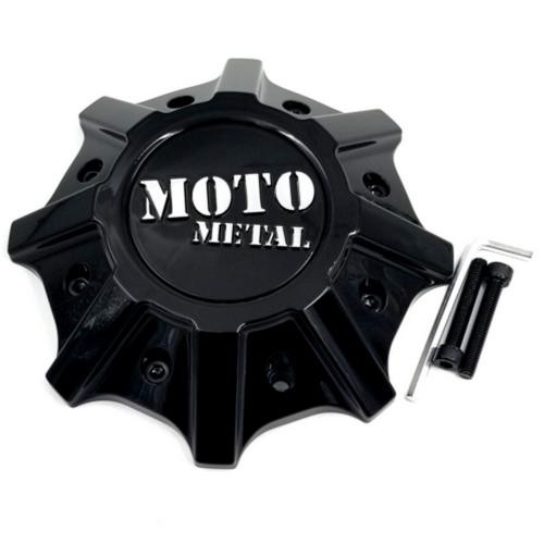 Moto Metal MOTO CAP (EXCL 20X9 +18) - GLOSS BLACK 