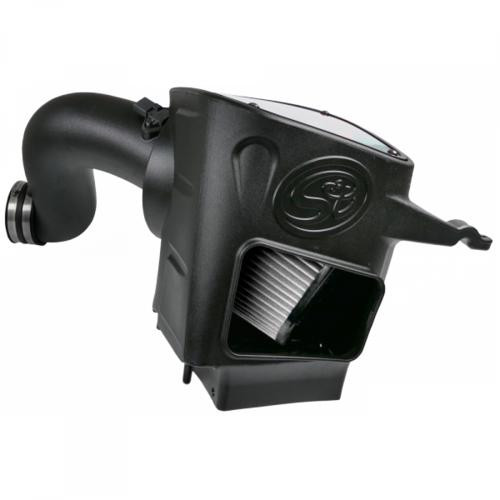 S B Products Cold Air Intake For 03-07 Dodge Ram 2500 3500 5.9L Cummins Dry Extendable White S&B 