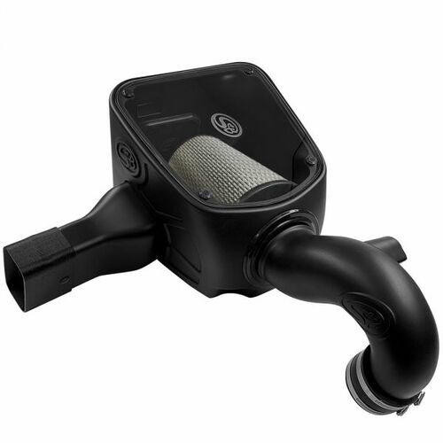 S B Products Cold Air Intake For 19-22 Dodge Ram 1500 2500 3500 5.7L Hemi Dry Extendable White S&B 