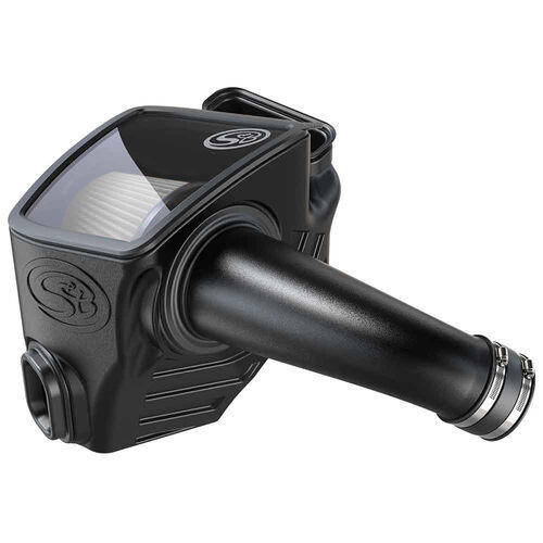 S B Products Cold Air Intake For 20-21 Chevrolet Silverado GMC Sierra V8-6.6L L5P Duramax Dry Extendable S&B 