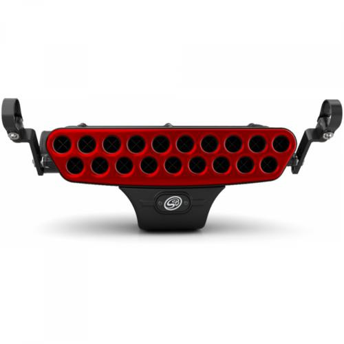 S B Products Stainless Steel Red Faceplate for Particle Separator S&B 