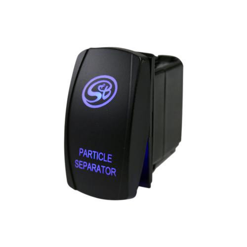 S B Products LED Rocker Switch with S&B Logo for Particle Separator 