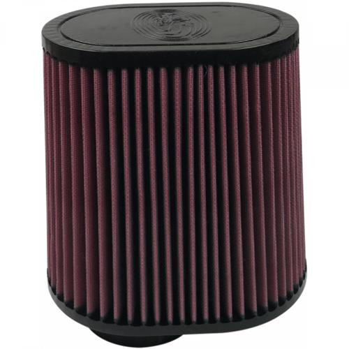 S B Products Air Filter For Intake Kits 75-5028 Oiled Cotton Cleanable Red S&B 