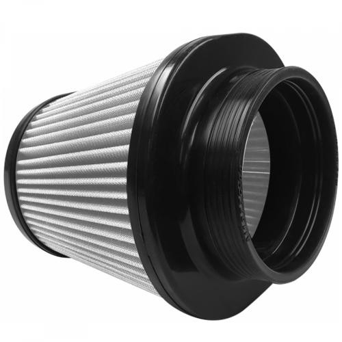 S B Products Air Filter For Intake Kits 75-5105,75-5054 Dry Extendable White S&B 