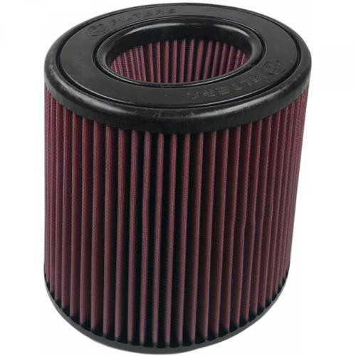 S B Products Air Filter For Intake Kits 75-5065,75-5058 Oiled Cotton Cleanable Red S&B 