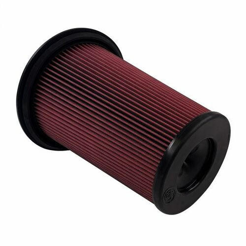 S B Products Air Filter For Intake Kit 75-5128 Oiled Cotton Cleanable Red S&B 
