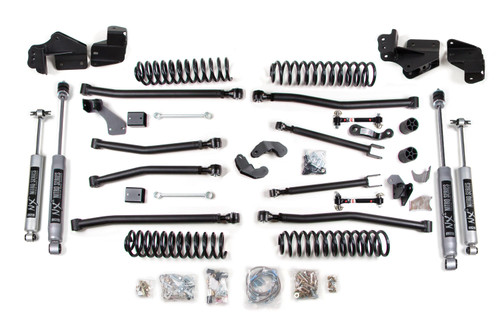 BDS Suspension 4 Inch Lift Kit | Long Arm | Jeep Wrangler JK (07-18) 2-Door | NX2 Nitro Series / Fixed Links 
