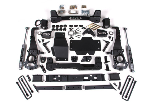 BDS Suspension 6 Inch Lift Kit | Ford Ranger (19-23) 4WD | NX2 Nitro Series / Cast Aluminum 