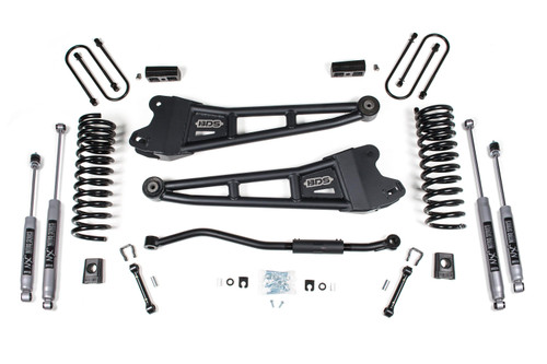 BDS Suspension 3 Inch Lift Kit w/ Radius Arm | Ram 3500 (13-18) 4WD | Diesel | NX2 Nitro Series 