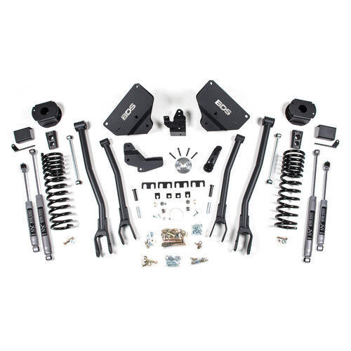 BDS Suspension 14-18 Ram 2500 4/3.5 4-Link  with factory air suspension-Gas BDSBDS1634H 