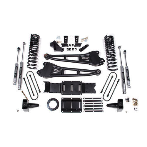 BDS Suspension 2019-2022 Ram 3500 5.5in. Radius Arm Gas - without overload - 6 bolt T-case BDSBDS1686H 