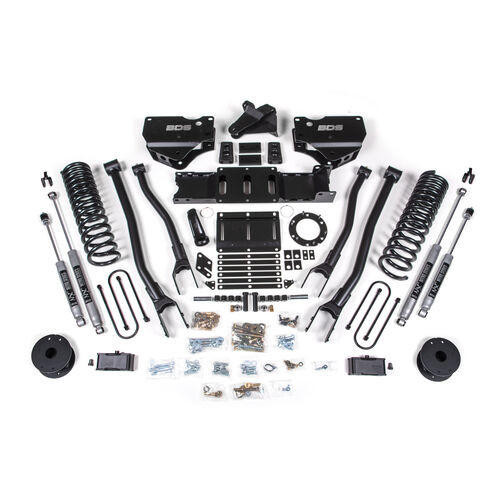 BDS Suspension 2019-2022 Ram 3500 4in. 4-Link Gas -  with OE Air Bags BDSBDS1723H 