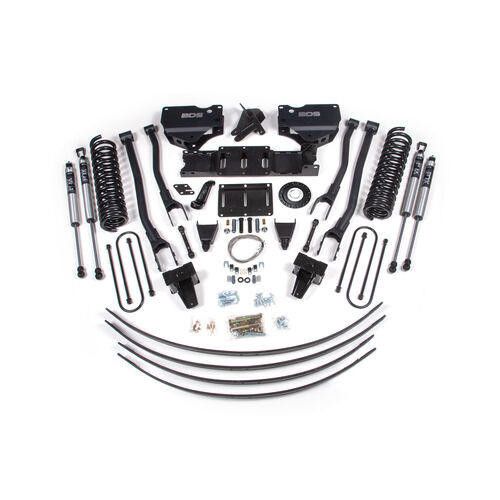 BDS Suspension 2019-2022 Ram 3500 8in. 4-Link Diesel - Add-a-leaf 5in. block  without overload BDSBDS1730FS 