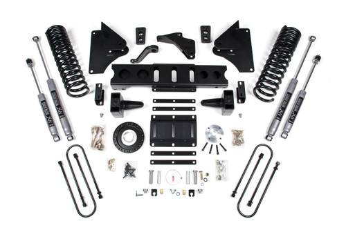 BDS Suspension 6 Inch Lift Kit | Ram 3500 (13-18) 4WD | Diesel | 4 Inch Block Kit / 8 Bolt / NX2 Nitro Series 