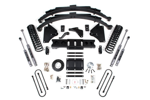 6 Inch Lift Kit | Ram 3500 (13-18) 4WD | Diesel | Leaf Springs / 8 Bolt / NX2 Nitro Series