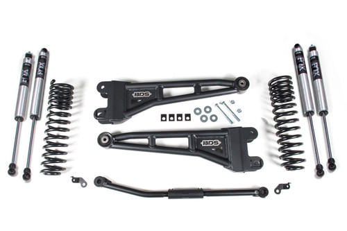 BDS Suspension 2.5 Inch Lift Kit w/ Radius Arm | Ford F250/F350 Super Duty (11-16) 4WD | Diesel | No Block / FOX 2.0 Performance Series 