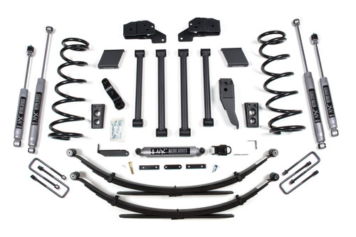 BDS Suspension 5 Inch Lift Kit | Dodge Ram 2500/3500 (00-02) 4WD | Leaf Springs / NX2 Nitro Series 