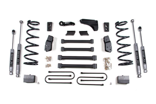 BDS Suspension 6 Inch Lift Kit | Dodge Ram 2500/3500 (2008) 4WD | Diesel | 4 Inch Block Kit / 3-1/2 Inch Axle / NX2 Nitro Series 