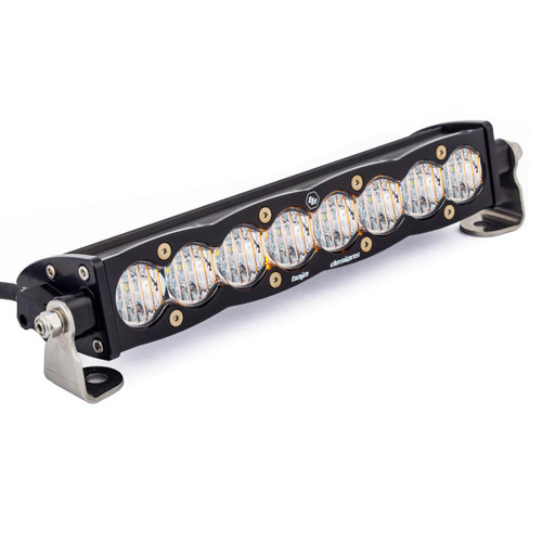 Baja Designs S8 Straight LED Light Bar (10 Inch; Wide Cornering; Clear) 