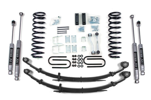 BDS Suspension 3 Inch Lift Kit | Jeep Cherokee XJ (84-01) | Leaf Springs / Chrysler 8.25 / NX2 Nitro Series 